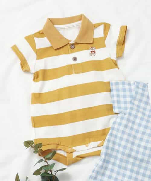 ★SALE★ポロシャツ風ボディースーツ