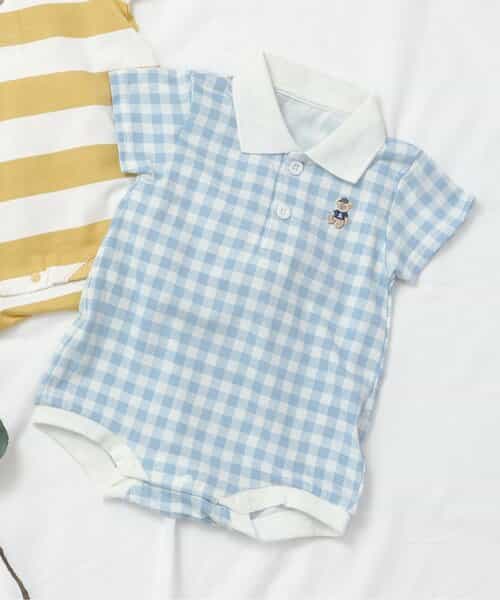 ★SALE★ポロシャツ風ボディースーツ