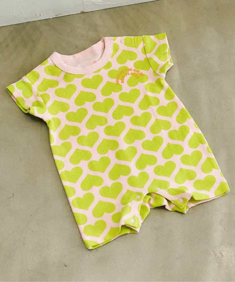 ☆4/28(火)お昼12:59まで3点10％OFF☆アソート総柄ゆったりボディースーツ