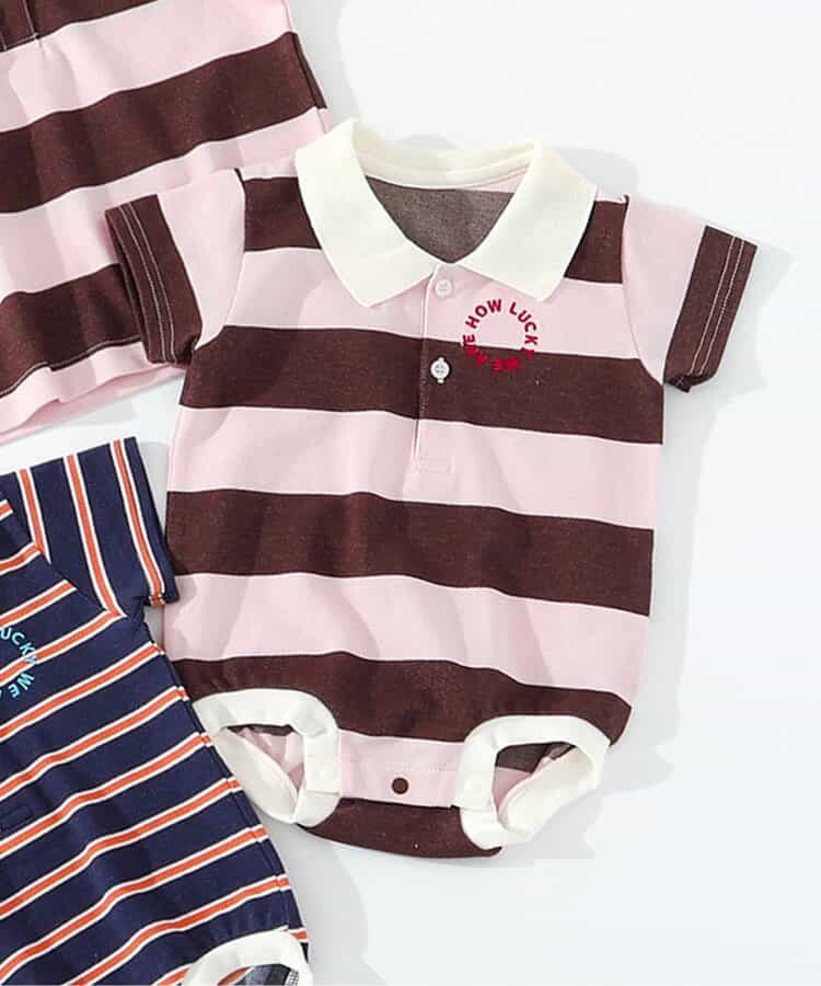 ポロシャツボディースーツ  接触冷感