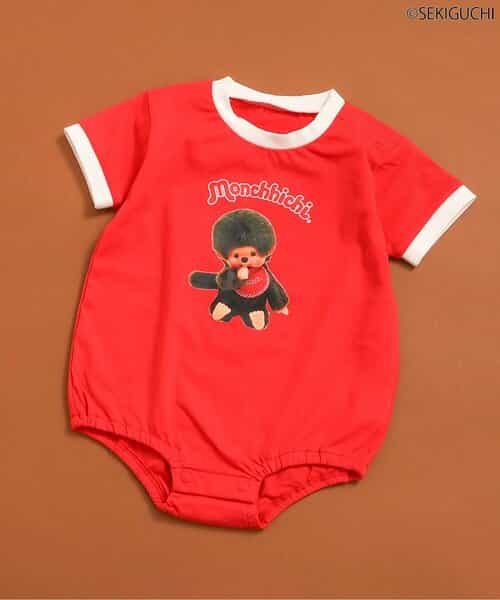 【モンチッチ】 リンガーボディースーツ
