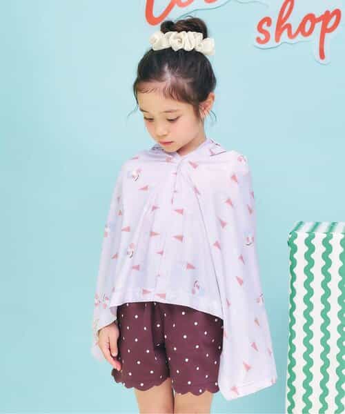 ひんやりマルチポンチョ UVカット 接触冷感