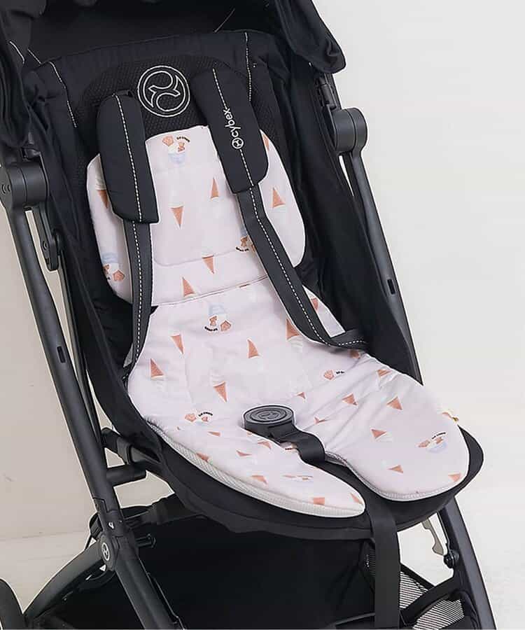 ひんやりベビーカーシート 接触冷感