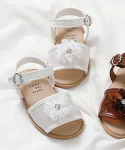 ★SALE★クリアフラワーモチーフサンダル