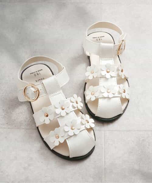 フラワーグルカサンダル