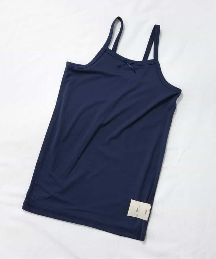 ひんやりメッシュ深あきインナーキャミ_接触冷感