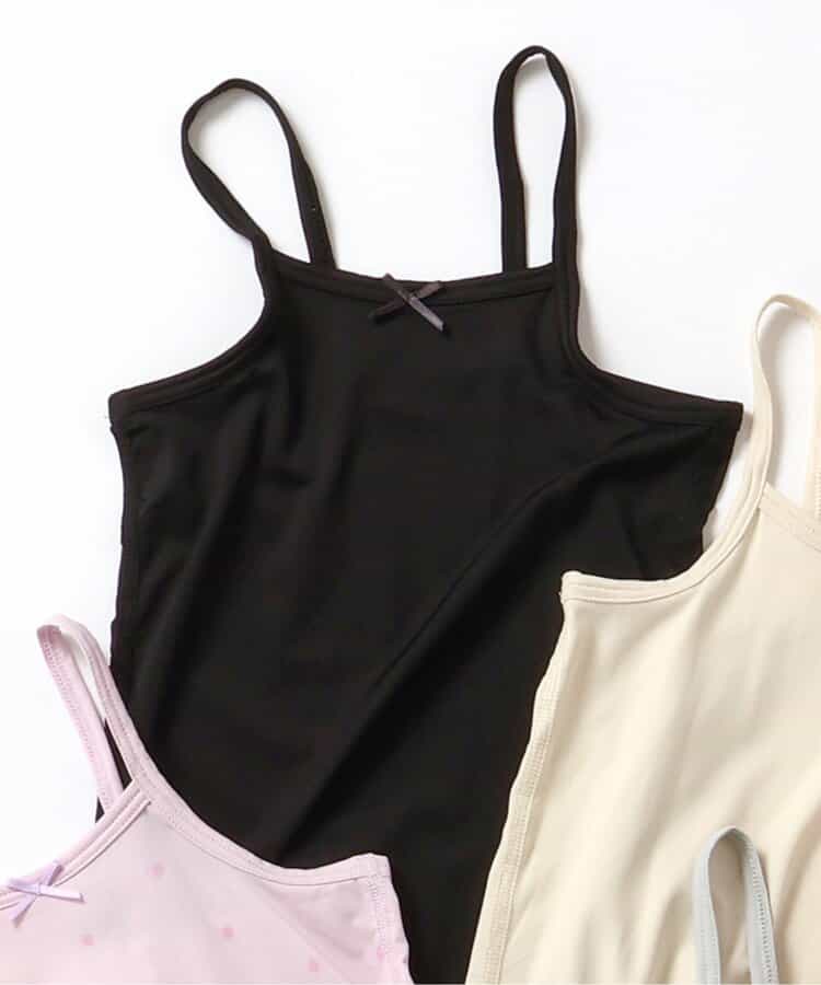 ★SALE★WEB限定 ひんやり天竺深あきインナーキャミ_接触冷感