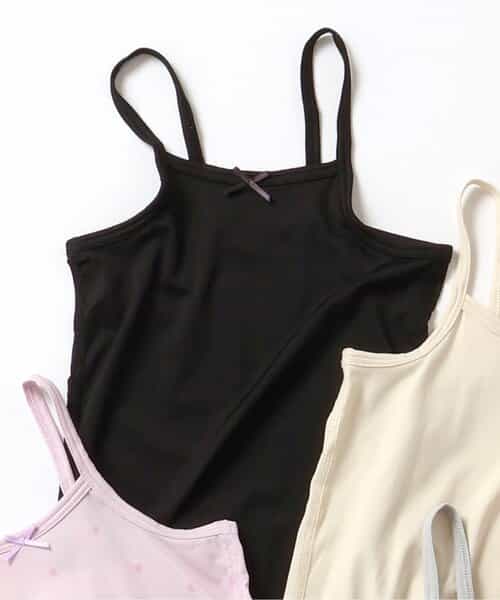 ★SALE★WEB限定 ひんやり天竺深あきインナーキャミ_接触冷感