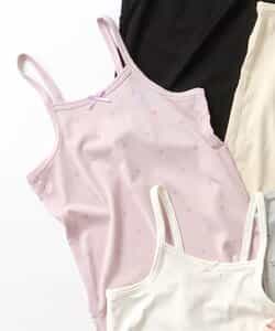 ★SALE★WEB限定 ひんやり天竺深あきインナーキャミ_接触冷感