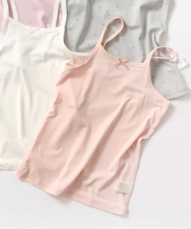 ★SALE★WEB限定 ひんやり天竺深あきインナーキャミ_接触冷感