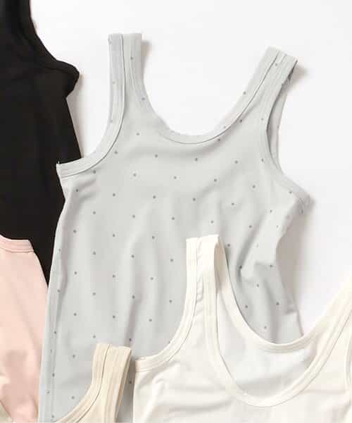 ★SALE★WEB限定 ひんやり天竺深あきインナータンク_接触冷感