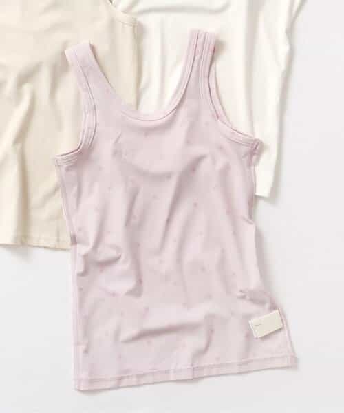 ★SALE★WEB限定 ひんやり天竺深あきインナータンク_接触冷感