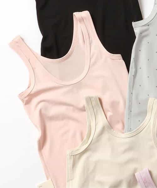 ★SALE★WEB限定 ひんやり天竺深あきインナータンク_接触冷感