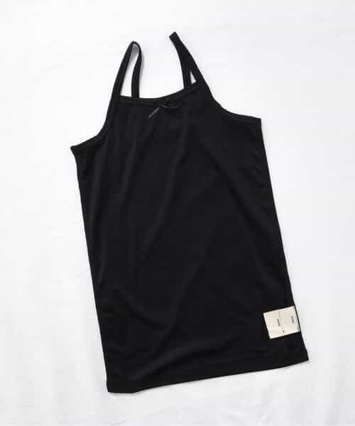 WEB限定 ひんやり天竺深あきインナーキャミ_接触冷感