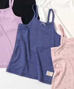 ★SALE★WEB限定 ひんやりメッシュ深あきインナーキャミ_吸水速乾_接触冷感