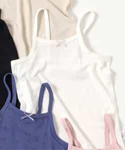 ★SALE★WEB限定 ひんやりメッシュ深あきインナーキャミ_吸水速乾_接触冷感