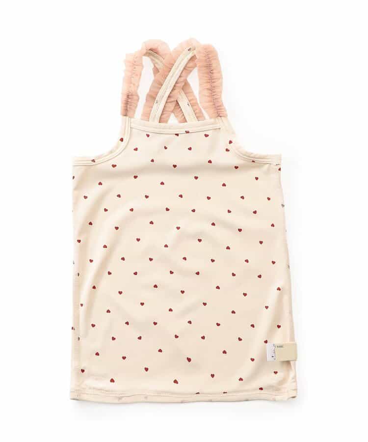 WEB限定  こんにちはインナーひんやり天竺　キャミソール  接触冷感