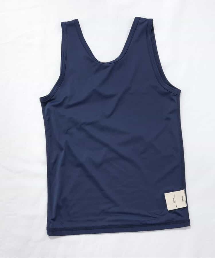 WEB限定 ひんやり天竺深あきインナータンク_接触冷感