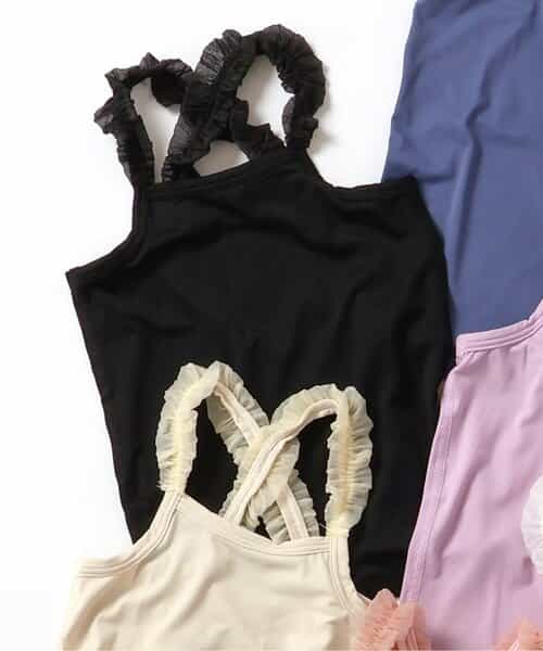 ★SALE★WEB限定 ひんやりメッシュクロスストラップキャミ_吸水速乾_接触冷感