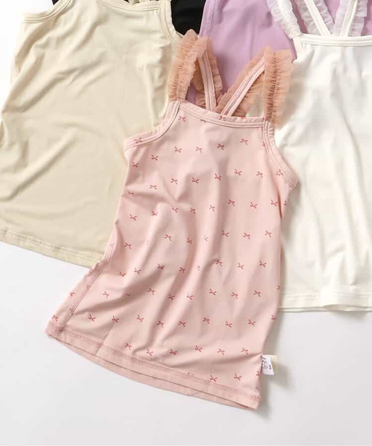 ★SALE★WEB限定 ひんやりメッシュクロスストラップキャミ_吸水速乾_接触冷感