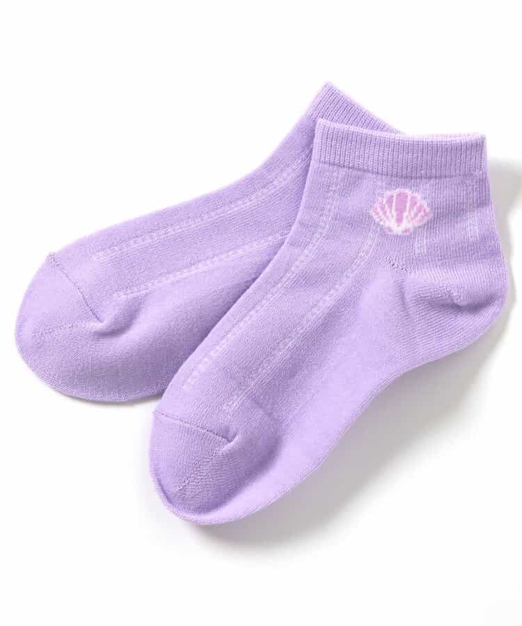 3P対象A アイス・くま・シェル吸水速乾ショートソックス