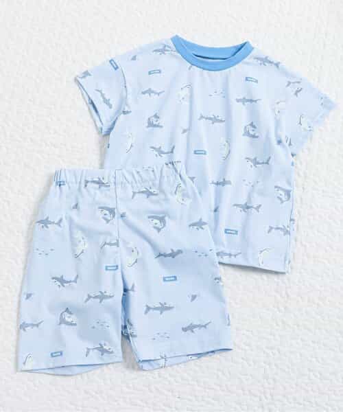 ひんやりバラエティBOYSパジャマ  5分丈 吸水速乾 接触冷感