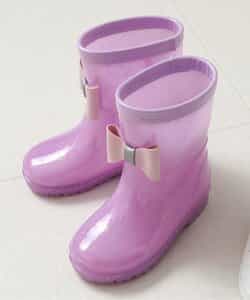 キラキラレインシューズ