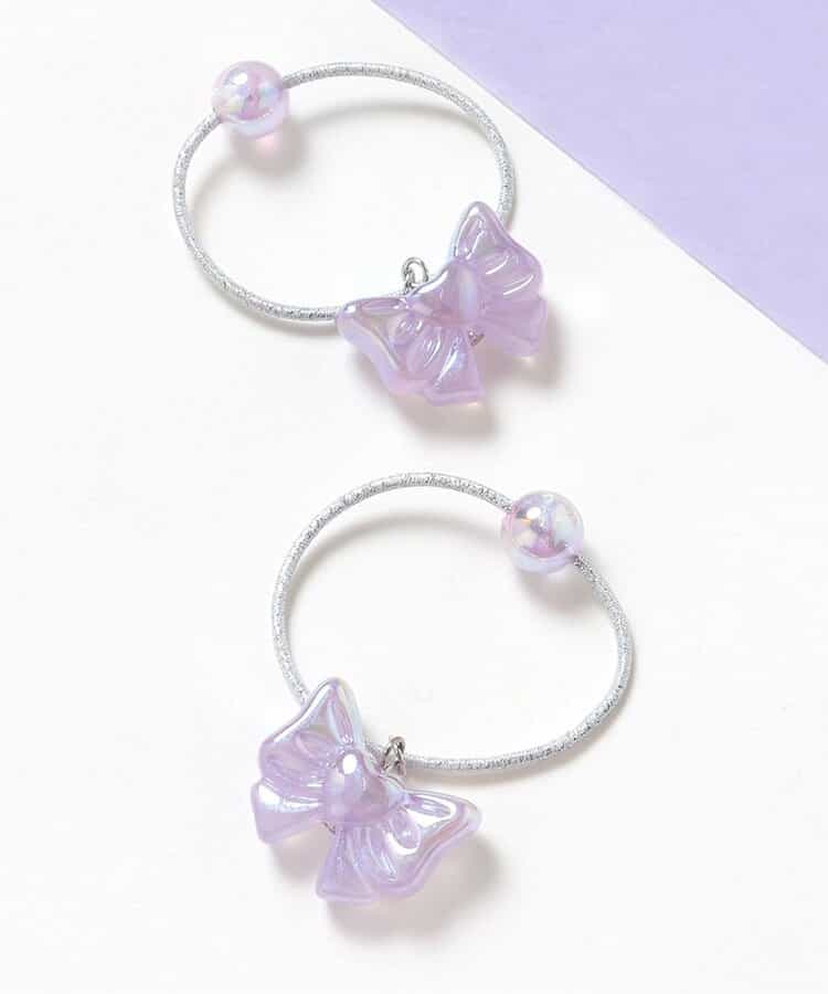 星・リボンモチーフヘアゴムセット