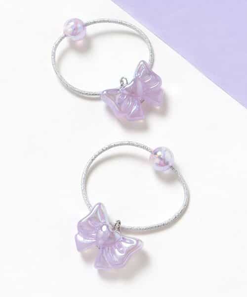 星・リボンモチーフヘアゴムセット