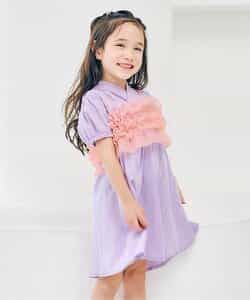 WEB限定 フリルビスチェ付きワンピース浴衣