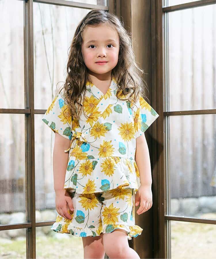 ★SALE★【リンク】アプレのはんなりGIRLS甚平