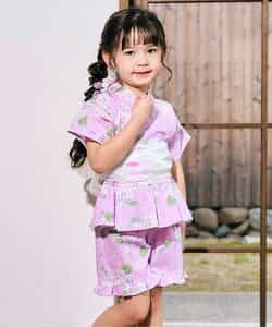 ★SALE★【リンク】アプレのはんなりGIRLS甚平