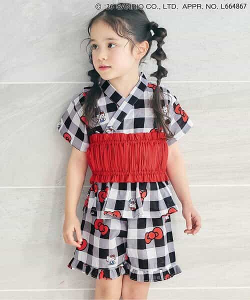 【サンリオキャラクターズ】甚平（帯セット）