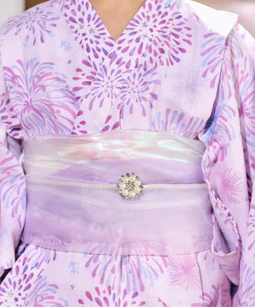 ★SALE★ビーズ帯かざり_アプレのはんなり浴衣＆甚平