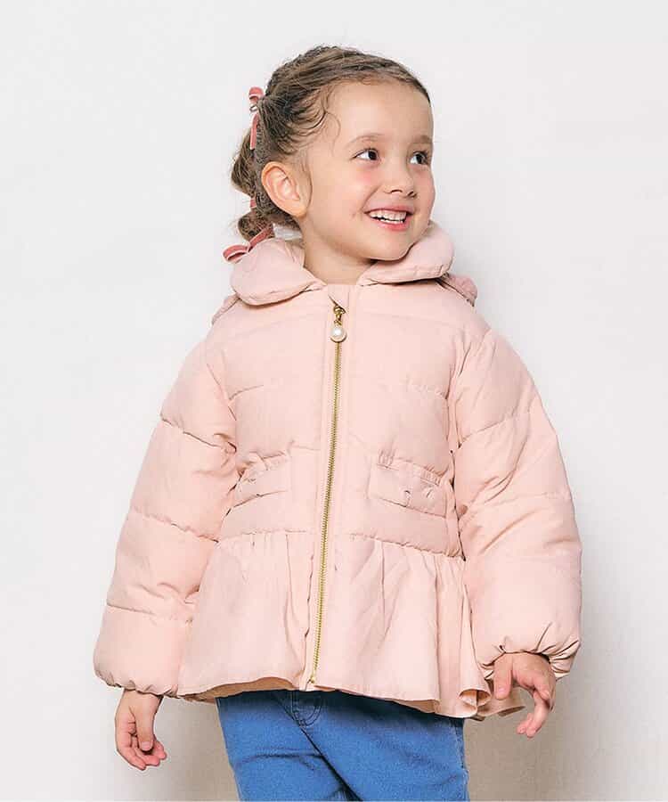 ペプラム中綿アウター_マシンウォッシャブル