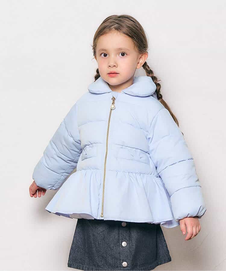 ペプラム中綿アウター_マシンウォッシャブル