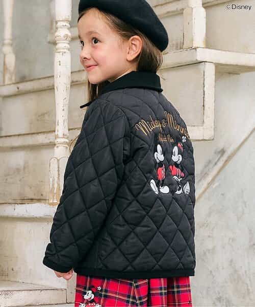 ディズニーキャラクターリバーシブルキルトジャケット
