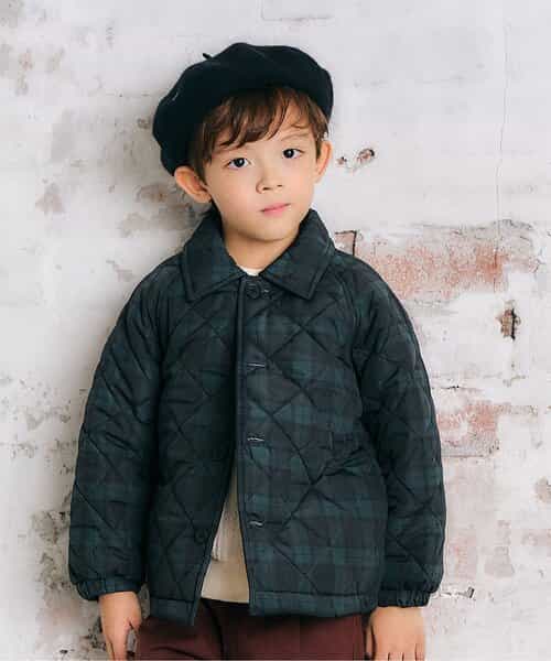 リバーシブルキルトジャケット