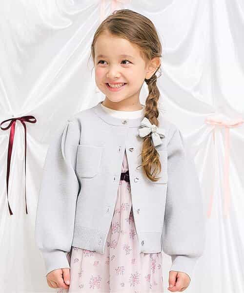 ★SALE★ビジューボタンカーディガン_マシンウォッシャブル