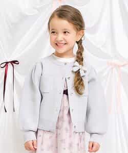 ★SALE★ビジューボタンカーディガン_マシンウォッシャブル