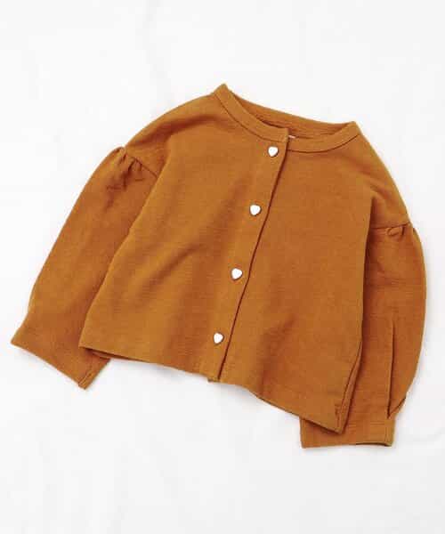 WEB限定 ハートボタンカーディガン