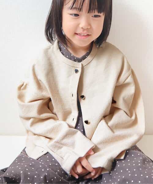 WEB限定 ハートボタンカーディガン