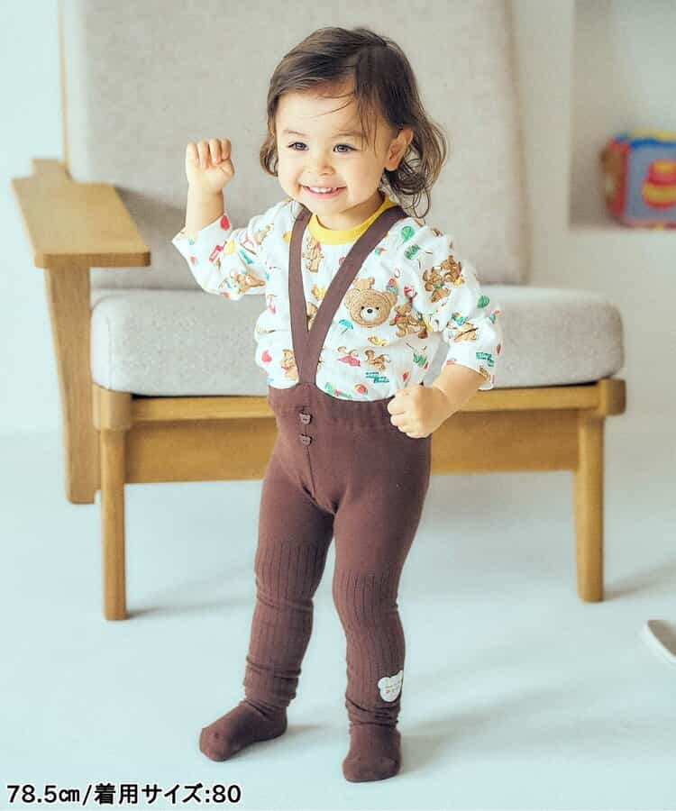 【tiny bear Palette】総柄Tシャツ(セットアップ可)_909882
