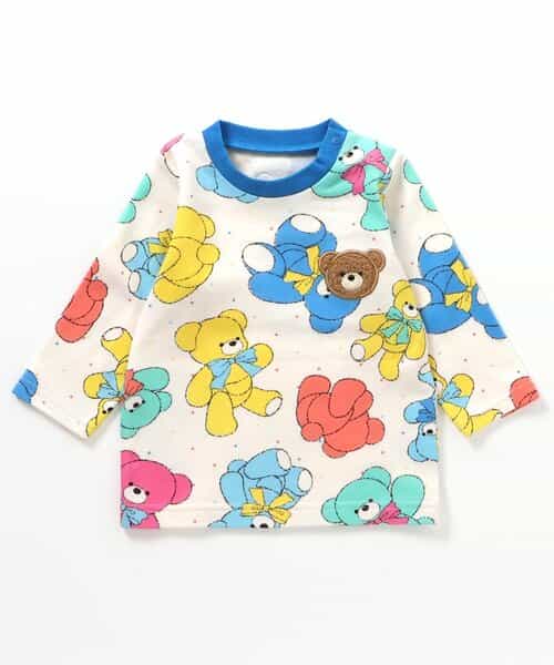 【tiny bear Palette】総柄Tシャツ(セットアップ可)