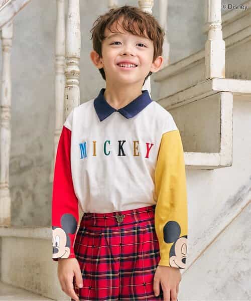 ★SALE★ディズニーキャラクター衿付きＴシャツ