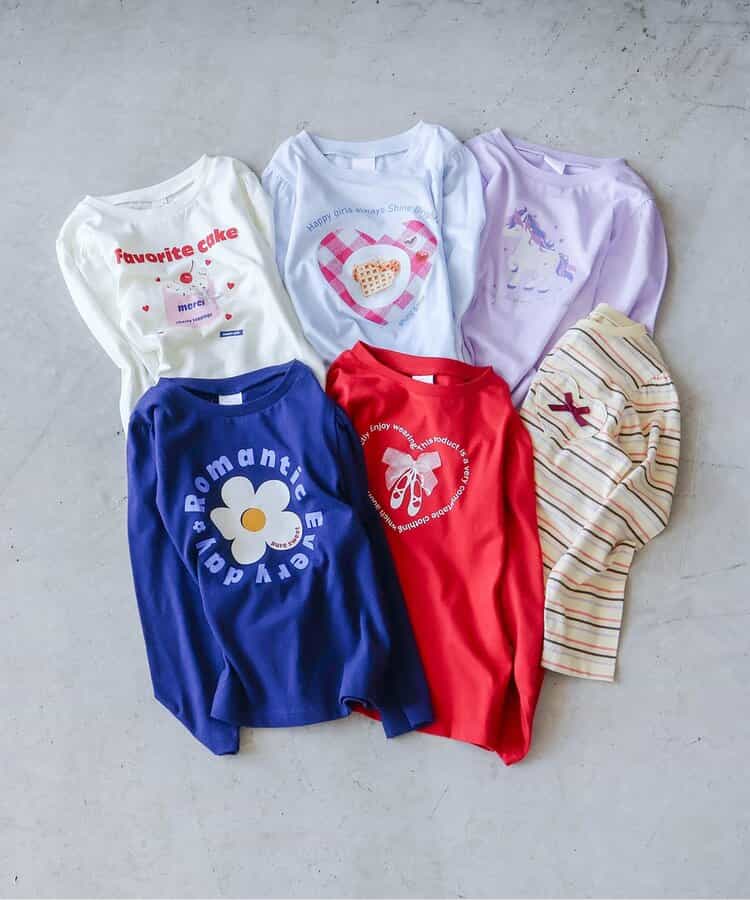 WEB限定 GIRLSモチーフTシャツ_941536