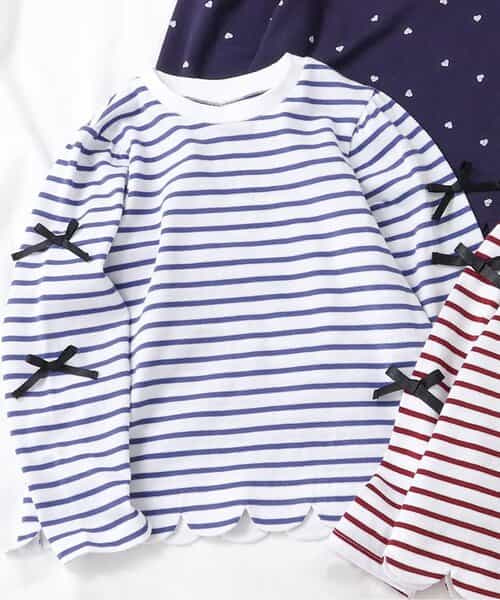 ★SALE★スカラップリボンTシャツ
