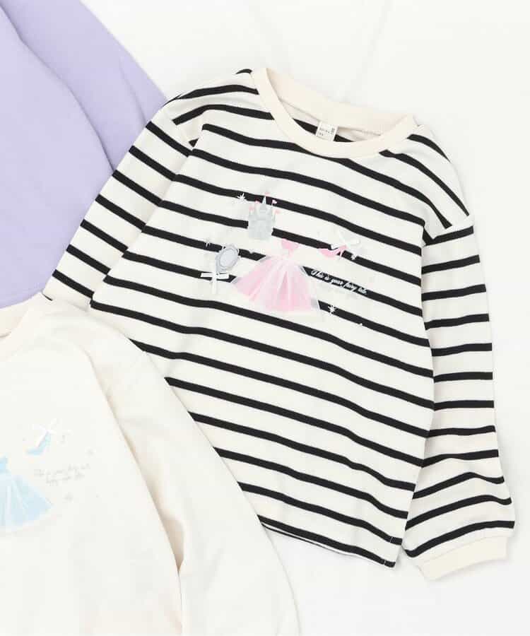 ねこ・プリンセスモチーフTシャツ