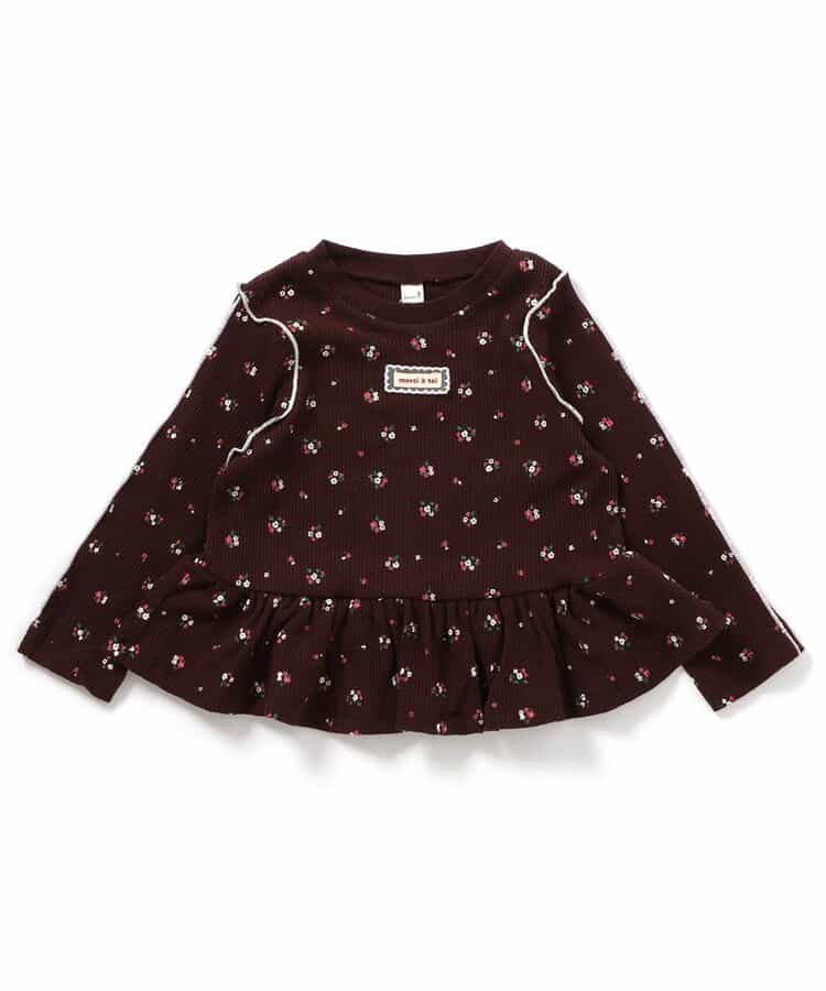 ワッフルペプラムTシャツ_942888