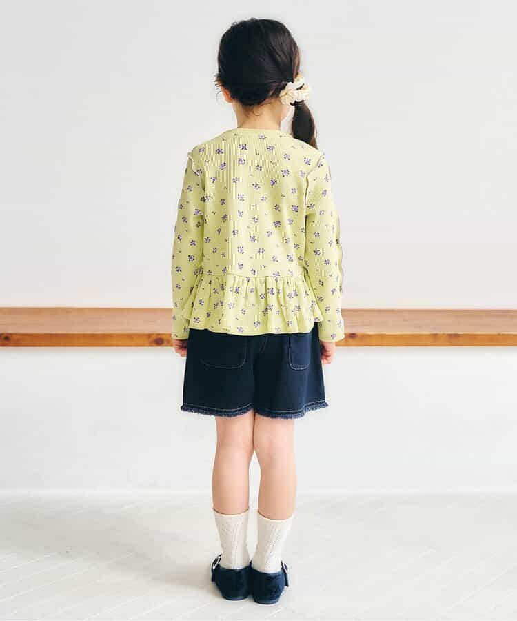 ワッフルペプラムTシャツ_942895